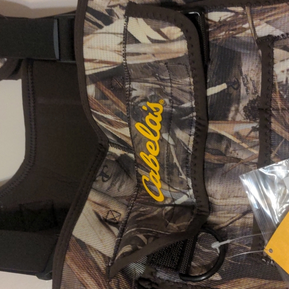 Cabela's supermag chest waders for men truetimber drt size 13 stout - Picture 4 of 15